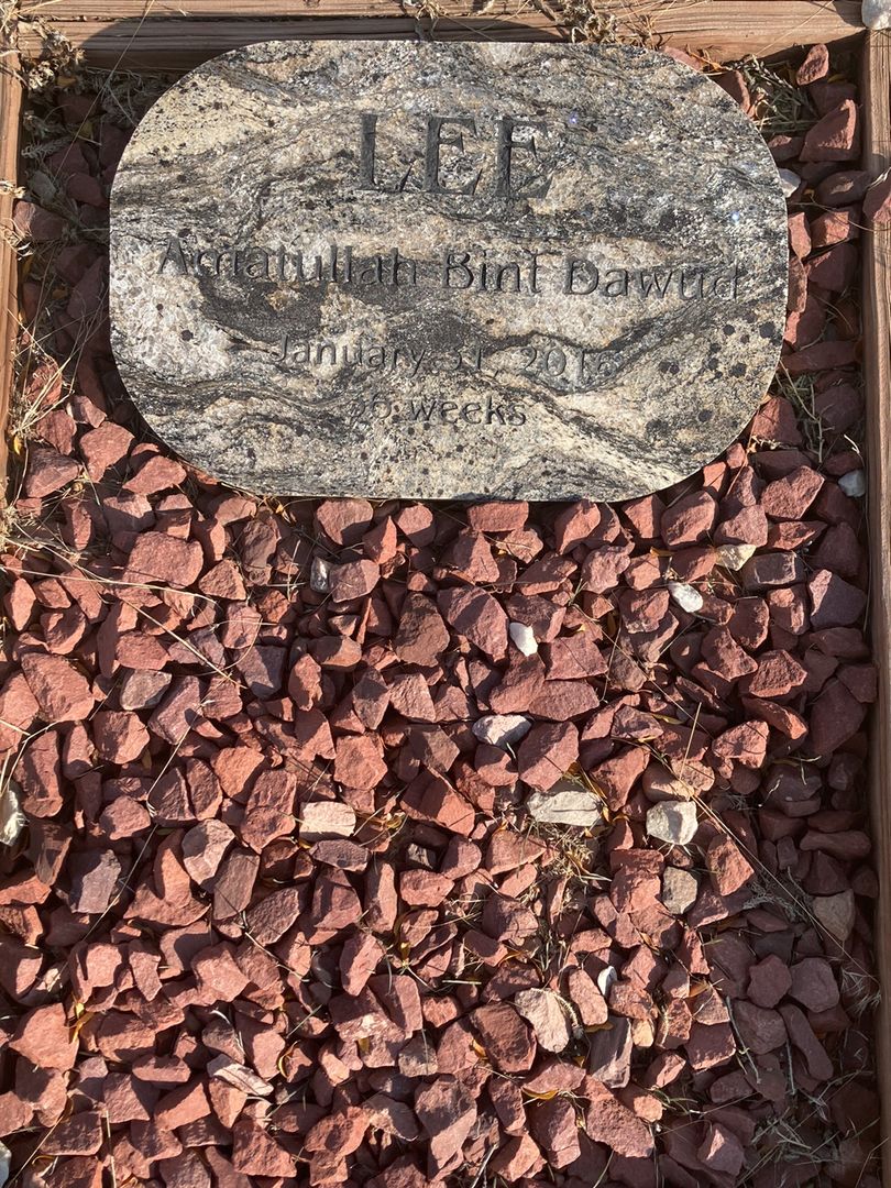Amatullah Bint Dawud Lee Lee's grave. Photo 1