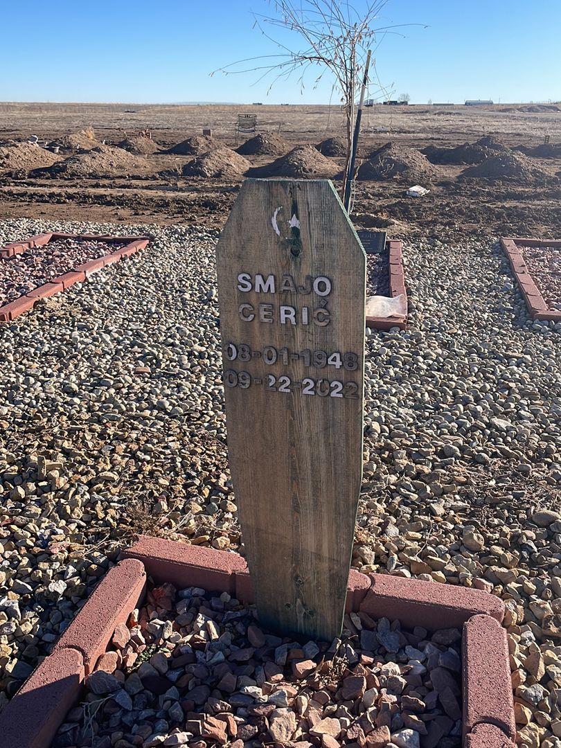 Smajo Ceric's grave. Photo 1